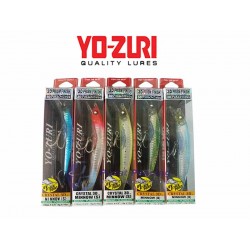 Umpan Sinking Yozuri Crystal Minnow 3D